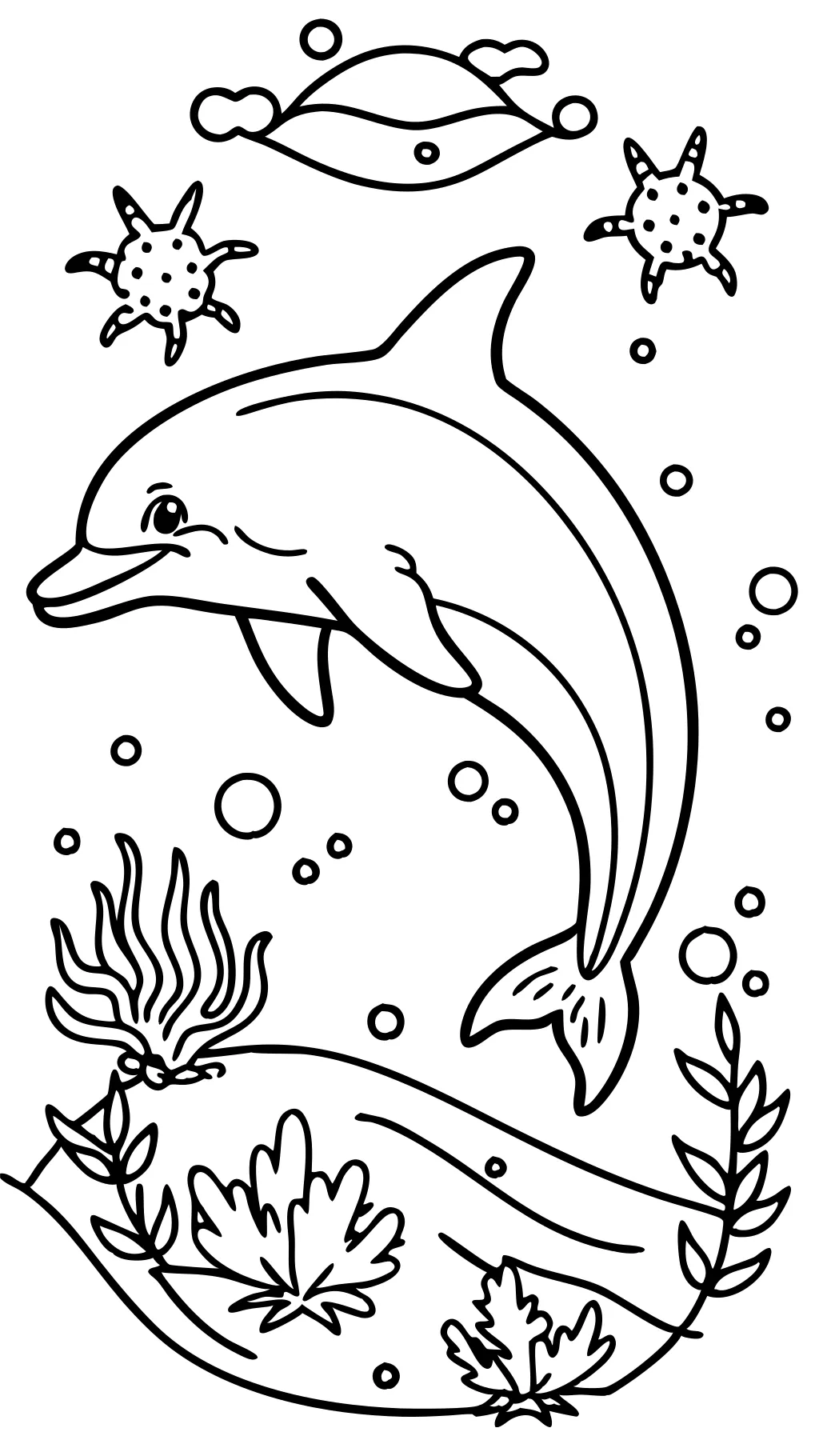 adult dolphin coloring pages